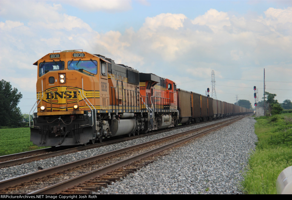 BNSF 8838 & BNSF 5846